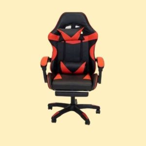 Red & Black Gaming Chair in Abu Dhabi | Ergonomic PU Leather Office Chair