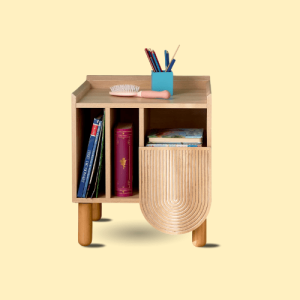 Cloudie Side Table – Smart, Stylish & Compact Storage
