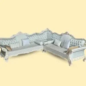Elegant L-Shaped Sofa for Sale in Abu Dhabi | Used Furniture Abu Dhabi