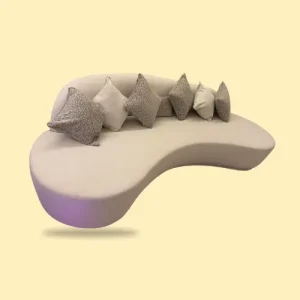 Luxury Curved Sofa – Luxury & Comfort in Abu Dhabi