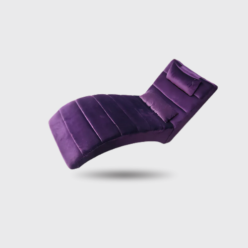 Upholstered Sun Chaise Velvet Color