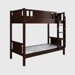 Walnut Color Bunk Bed – Design for Kids & Adults