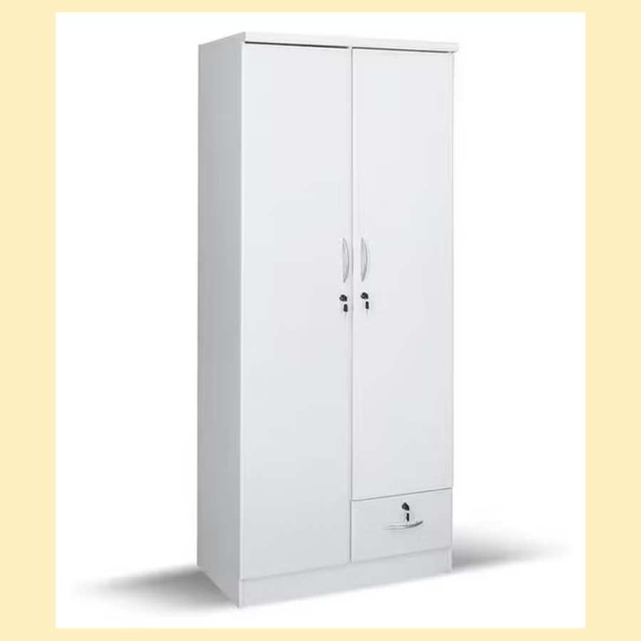 Used 2-Door Cabinet with 2 Drawers – Affordable Storage Cabinet